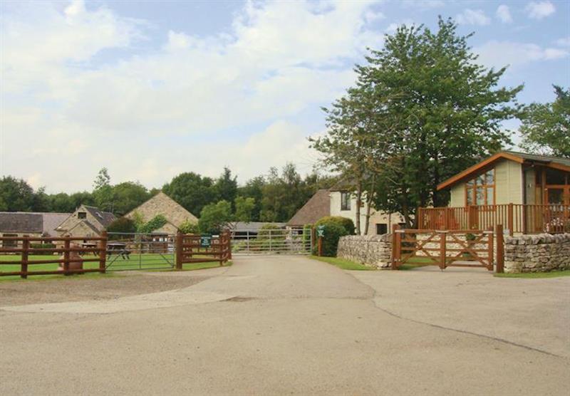 The park setting at Ashbourne Heights in Fenny Bentley, Ashbourne, Derbyshire