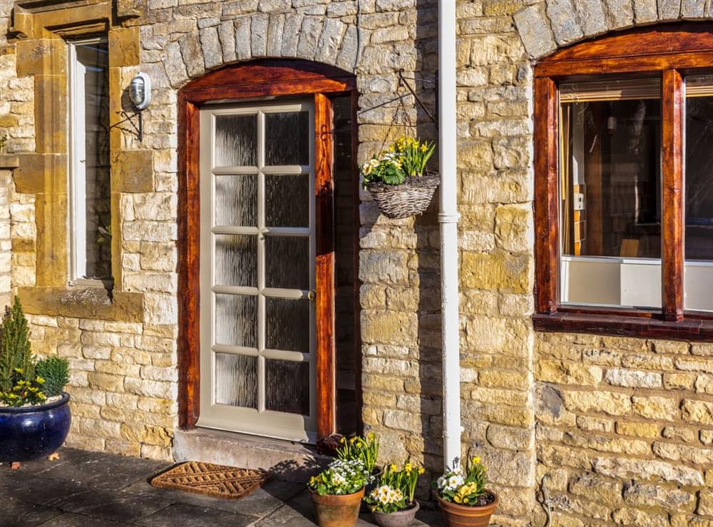 Attractive entrance at Ashby Cottage in Long Compton, near Chipping Norton, Warwickshire