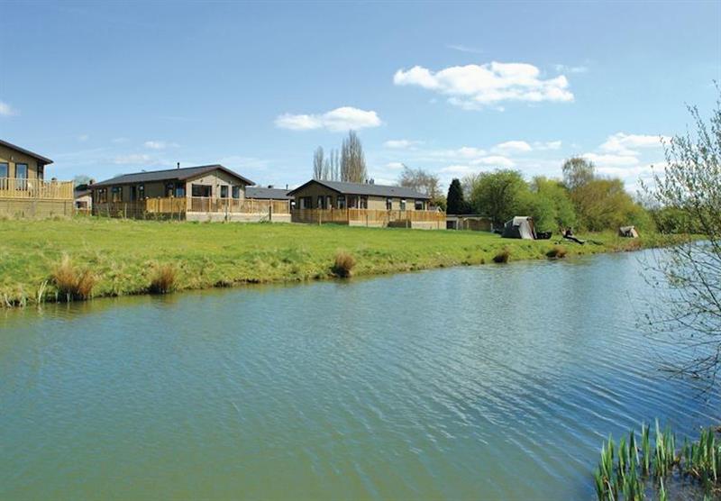The park setting at Ashby Woulds Lodges in Overseal, Nr Ashby–de–la–Zouch, Derbyshire