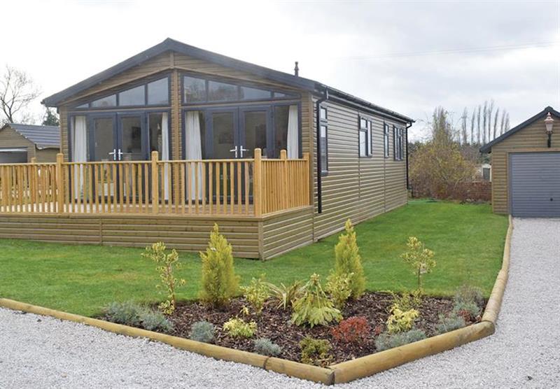 Outside the Retreat VIP 3 at Ashby Woulds Retreat in Overseal, Nr Ashby-de-la-Zouch