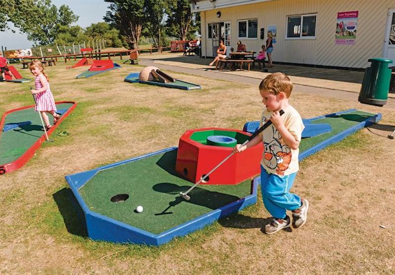 Crazy golf at Ashcroft Coast in Minster-on-Sea, Isle of Sheppey