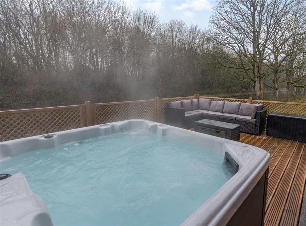 Hot tub (photo 2) at Waterside Lodge Four, 