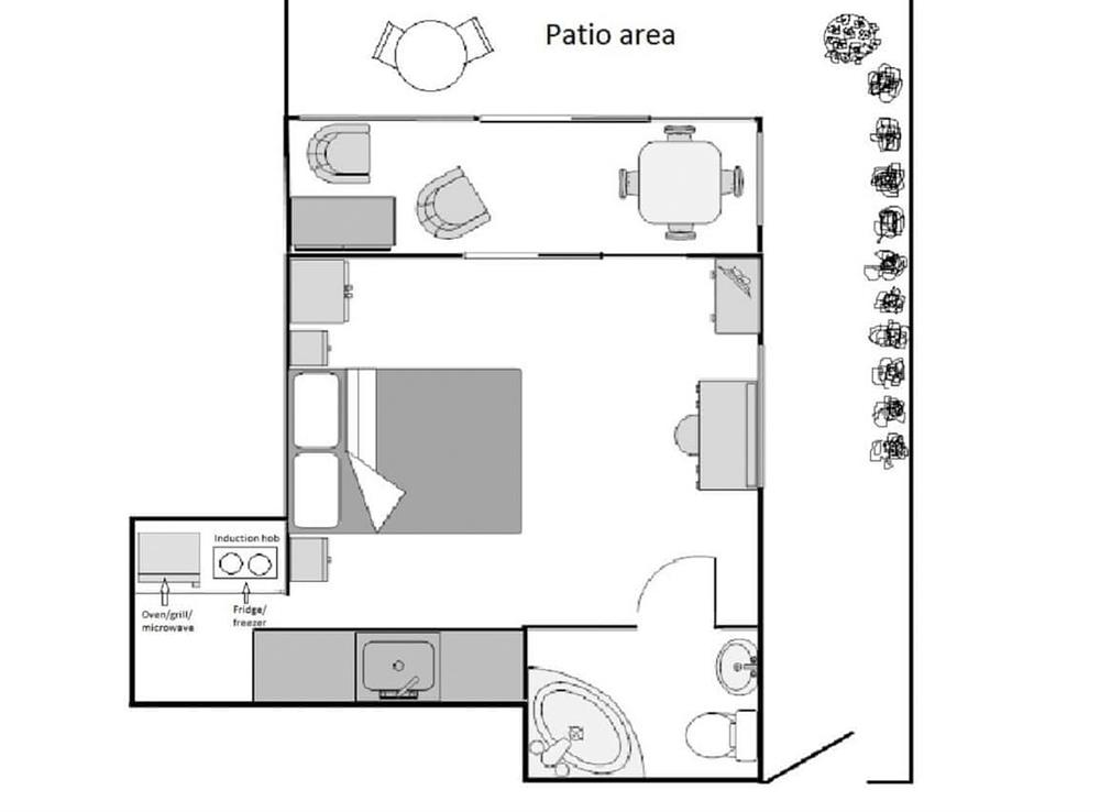 Floor plan at Ashlea at Amberley in Sidmouth, East Devon, England