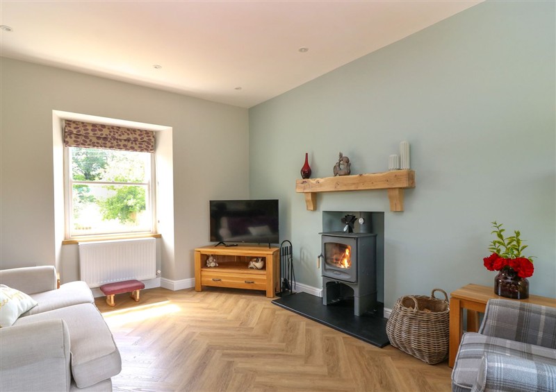 This is the living room at Ashlea, Oxton near Lauder