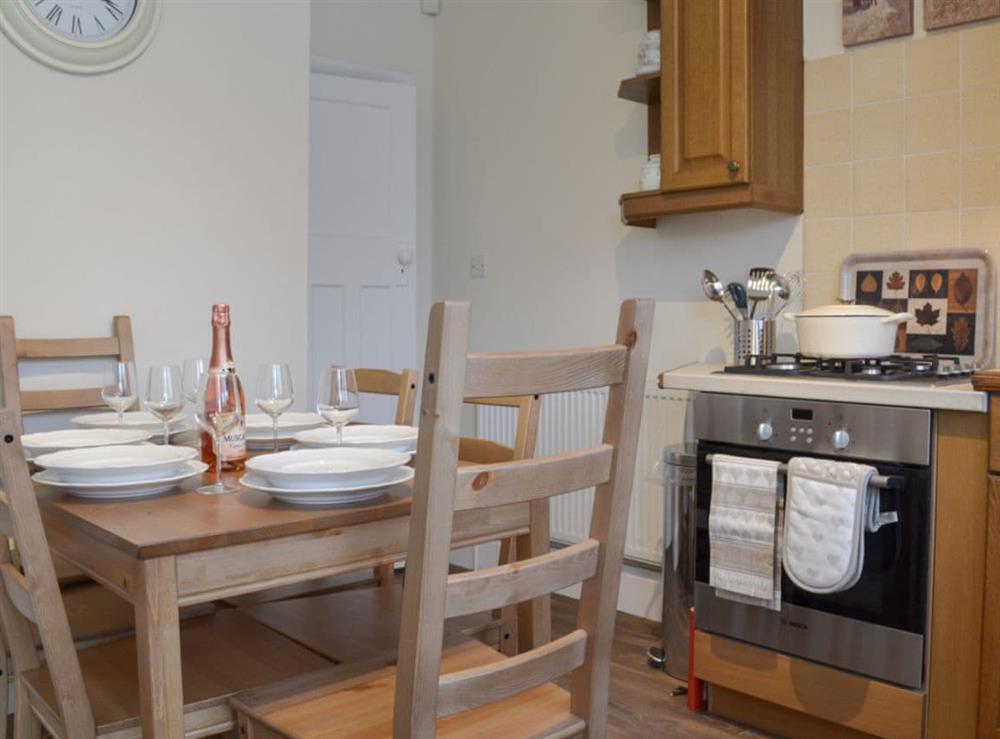 Kitchen with dining area at Ashlea in Skegby, near Mansfield, Nottinghamshire