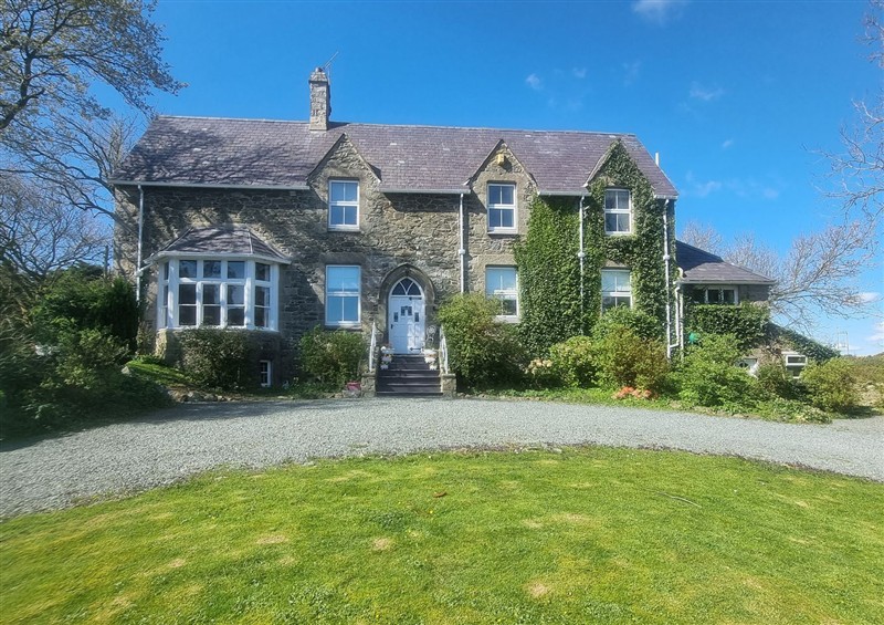 This is the garden at Ashleigh House, Gaerwen