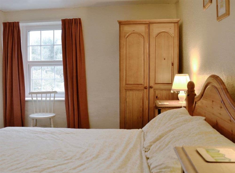 Comfy double bedroom at Ashley Cottage in Combe Martin, near Ilfracombe, Devon