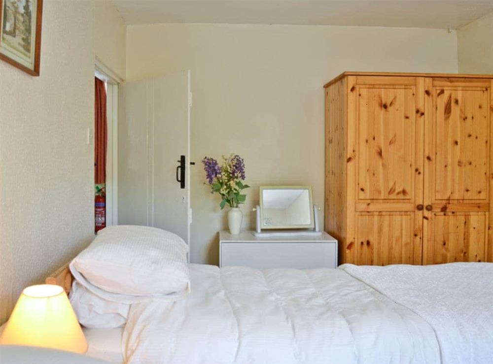 Twin bedroom at Ashley Cottage in Combe Martin, near Ilfracombe, Devon