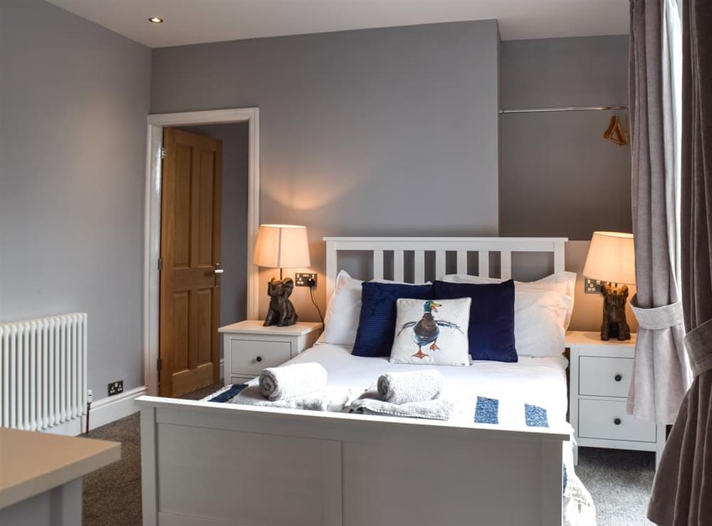 Double bedroom at Ashley Place in Southport, Merseyside