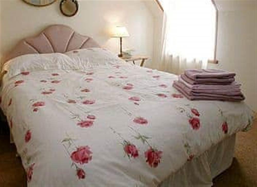 Double bedroom at Ashlyn in Whitehills, near Banff, Banffshire