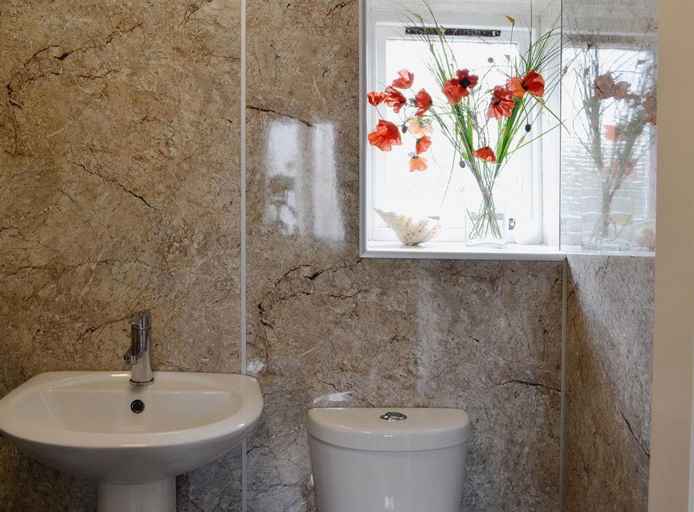 Shower room at Ashlyn in Whitehills, near Banff, Banffshire
