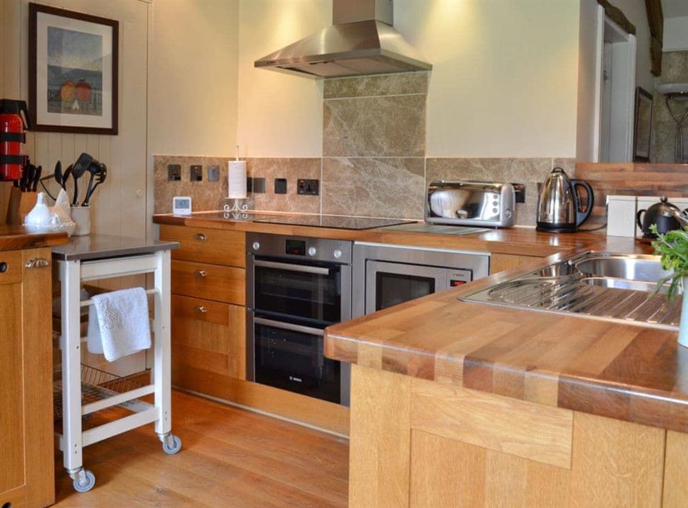 Kitchen at Ashpit Cottage in Little Barugh, near Pickering, N. Yorks., North Yorkshire