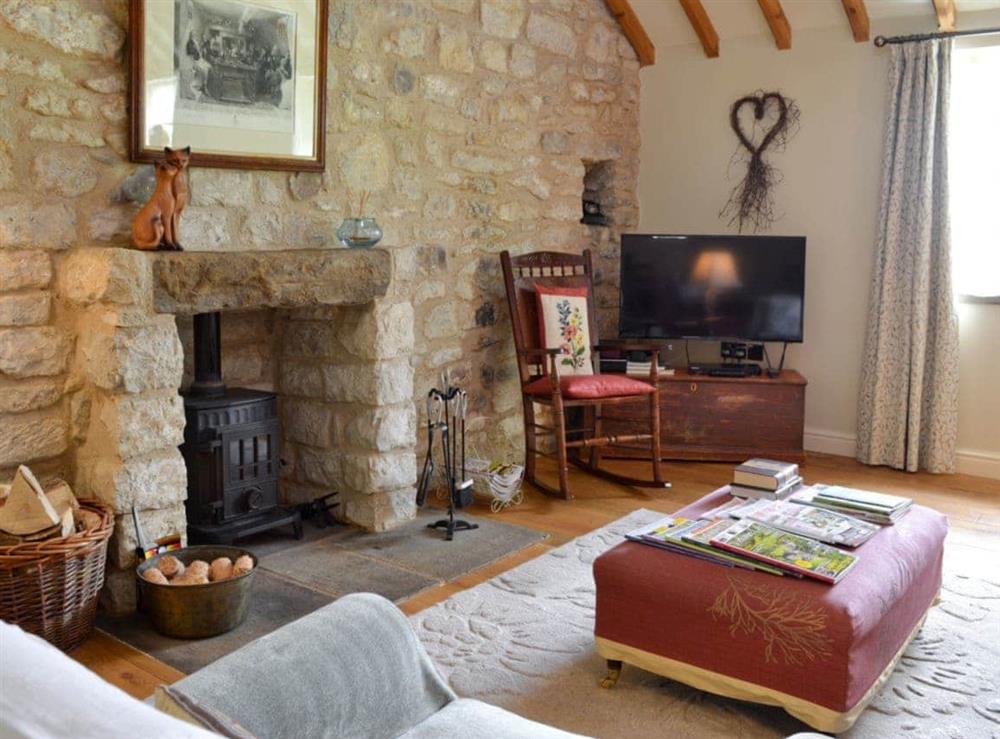 Lounge area at Ashpit Cottage in Little Barugh, near Pickering, N. Yorks., North Yorkshire