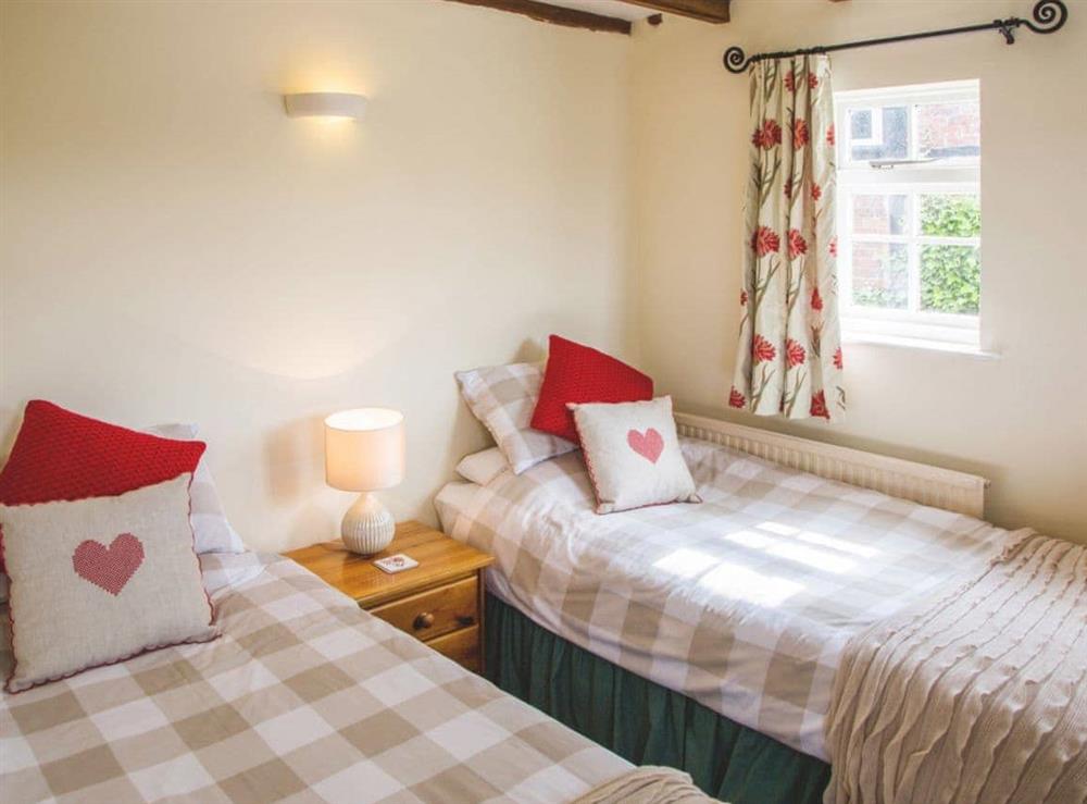 Twin bedroom at West Granary, 