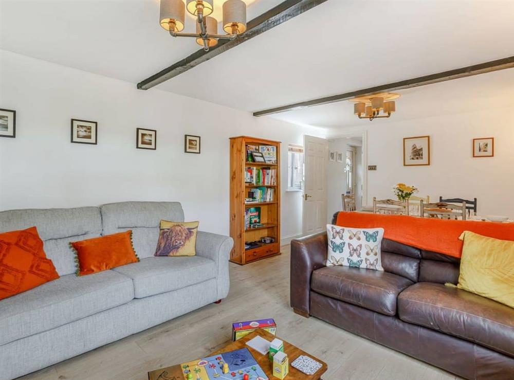 Living area at Ashwin House in Evesham, Worcestershire