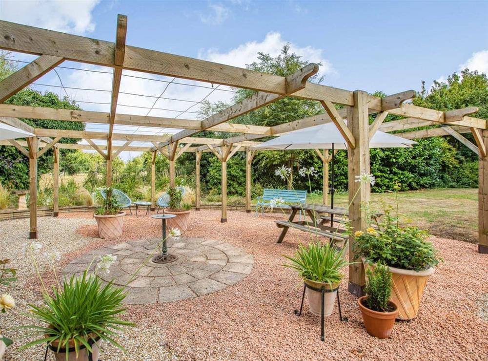 Outdoor area at Ashwin House in Evesham, Worcestershire