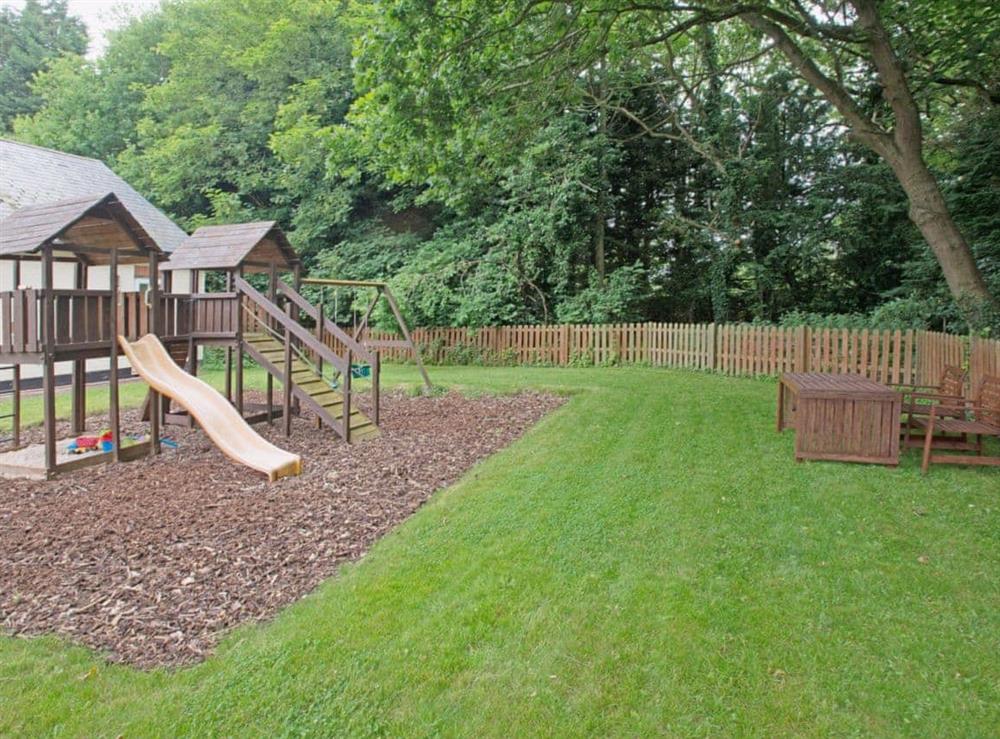 Children’s play area at Ashwood Manor in Pentney, Norfolk., Great Britain