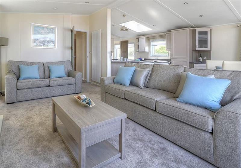 Living room in an Askham Premier at Askham Lodges at Flusco Wood in Cumbria and The Lakes, Cumbria and The Lakes