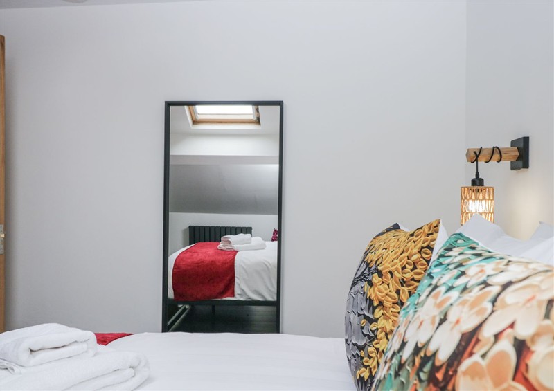 One of the bedrooms at Aspen Boutique, Windermere