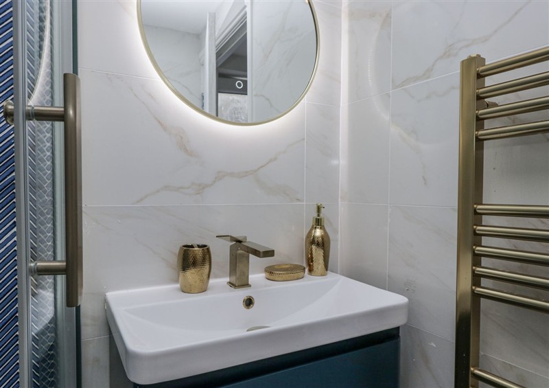 This is the bathroom at Aspen Boutique, Windermere