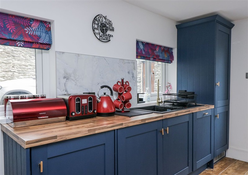 This is the kitchen at Aspen Boutique, Windermere