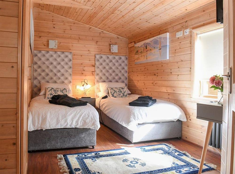 Twin bedroom at Astbury Falls Luxury Retreat in Bridgnorth and Ironbridge, Shropshire