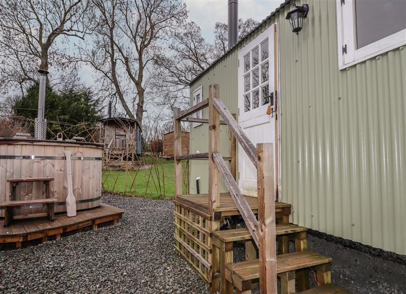 This is the setting of Aston - Shepherd Hut at Aston - Shepherd Hut, Aston On Clun
