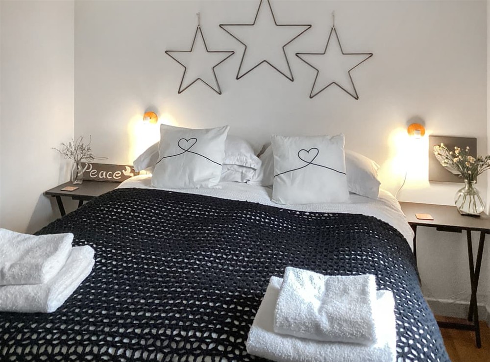 Double bedroom at At Last in Rhiconich, Sutherland