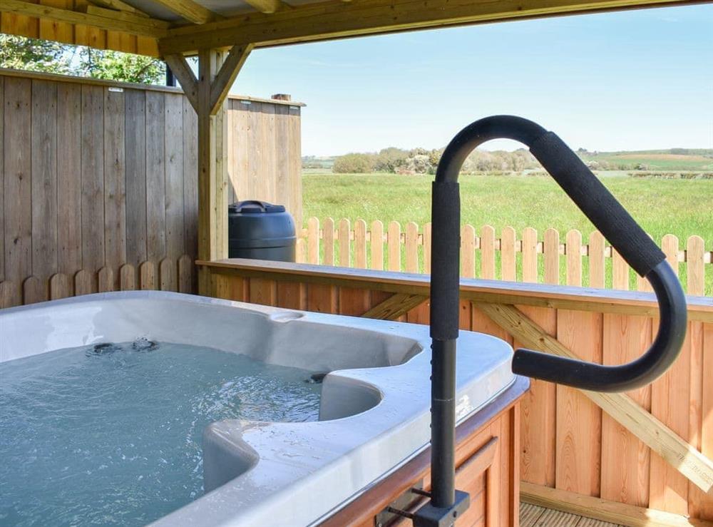 Hot tub (photo 2) at Wisteria Cottage, 