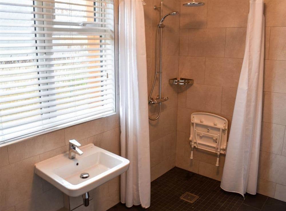 Shower room at Wisteria Cottage, 