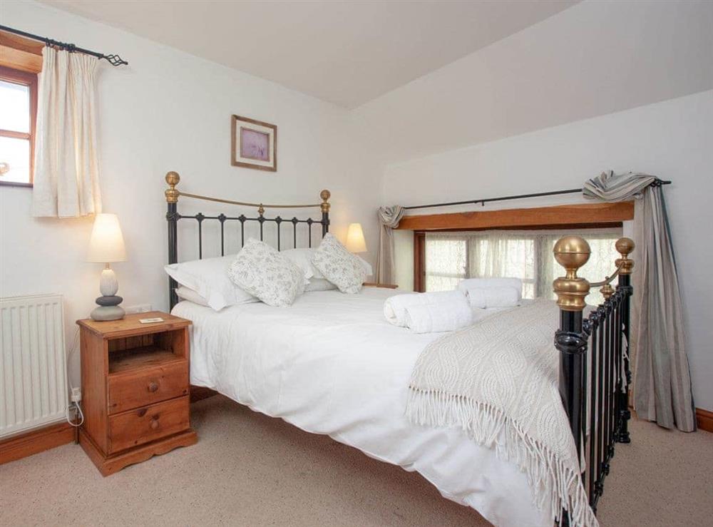 Double bedroom at Atlantic House in Hartland, Bideford, N. Devon., Great Britain