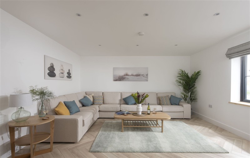 The living area (photo 2) at Atlantic Point, Cornwall
