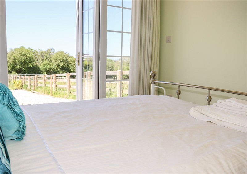 Bedroom at Atlantic View Apartment, Poundstock near Bude