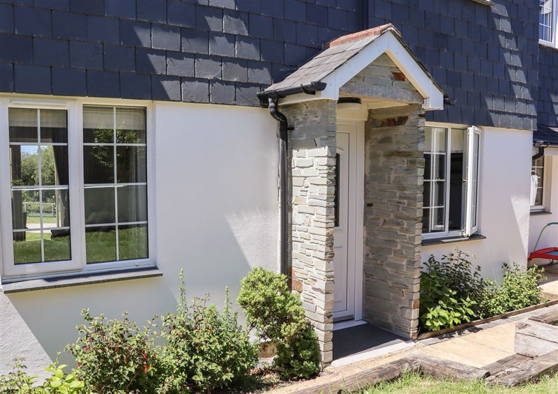 The setting of Atlantic View Apartment at Atlantic View Apartment, Poundstock near Bude