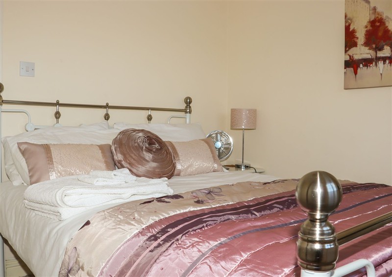 One of the 3 bedrooms at Atlantic View, Poundstock near Bude