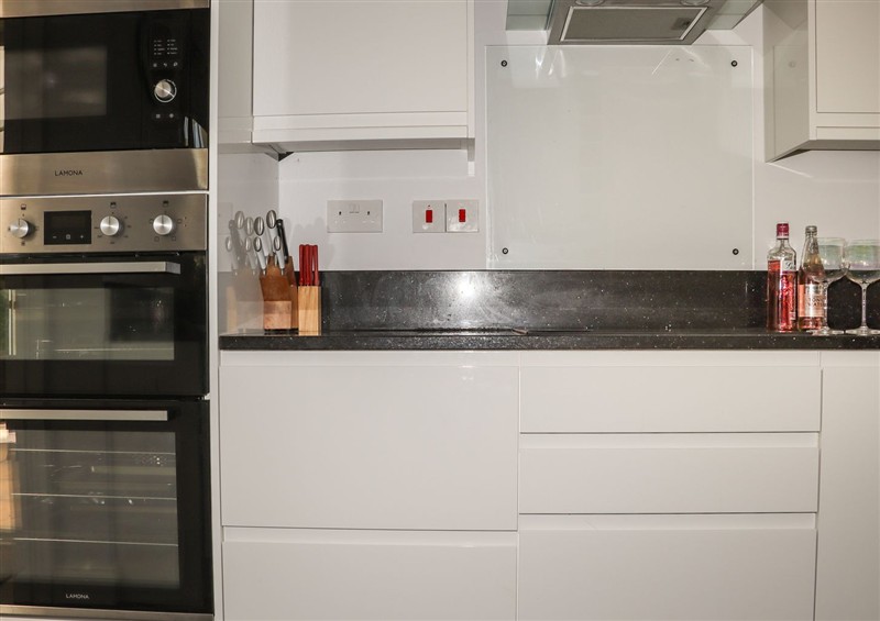 The kitchen at Atlantic View, Poundstock near Bude