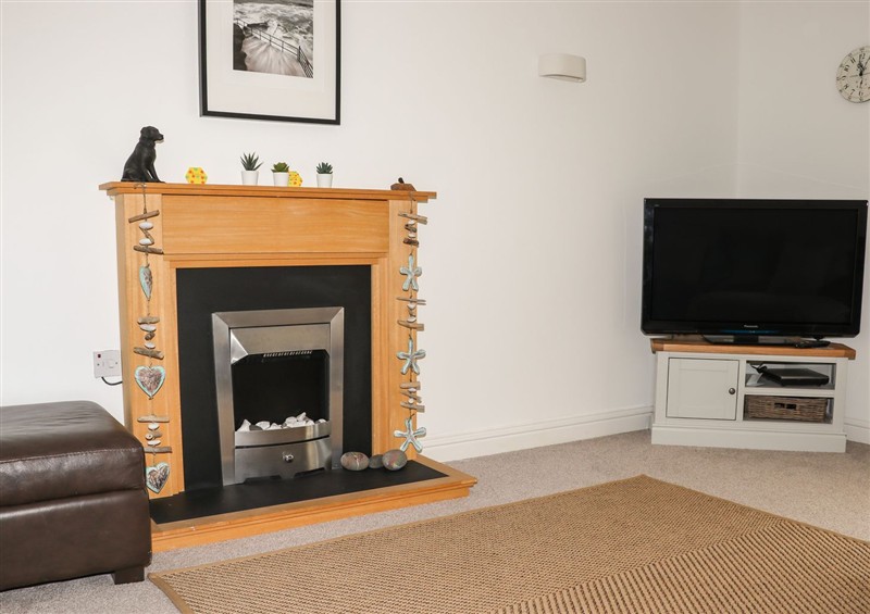 The living area at Atlantic View, Poundstock near Bude