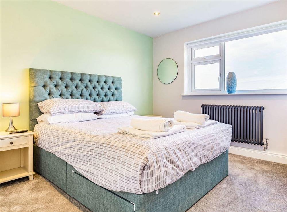 Double bedroom at Atlantic Way- Atlantic View Bungalow in Porthtowan, Cornwall