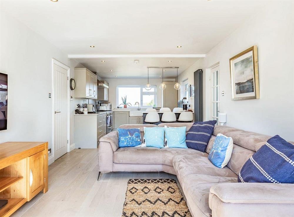 Open plan living space (photo 3) at Atlantic Way- Atlantic View Bungalow in Porthtowan, Cornwall