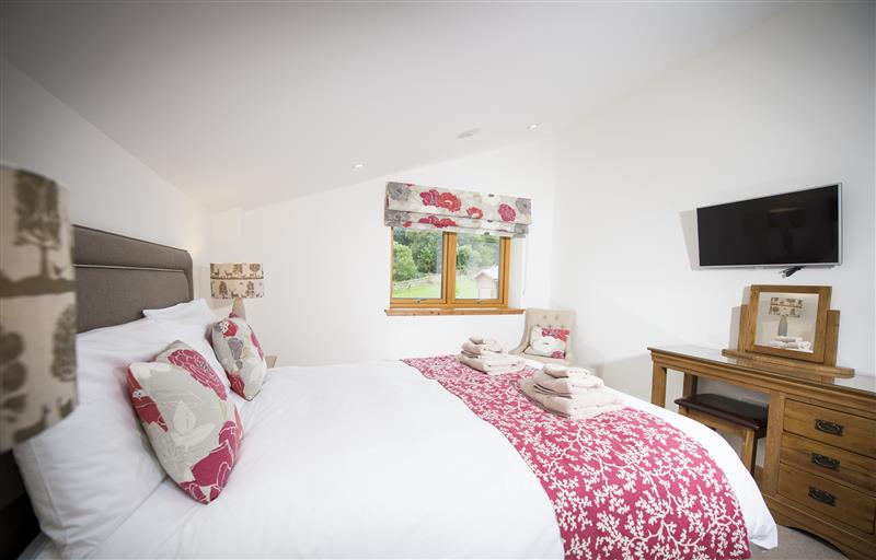 One of the bedrooms at Atlas, Cawdor near Inverness