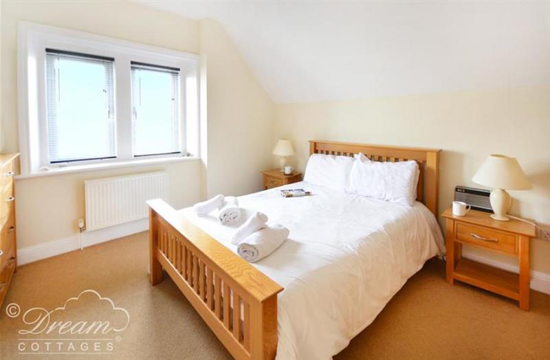 Double bedroom at Auberge, Weymouth, Dorset