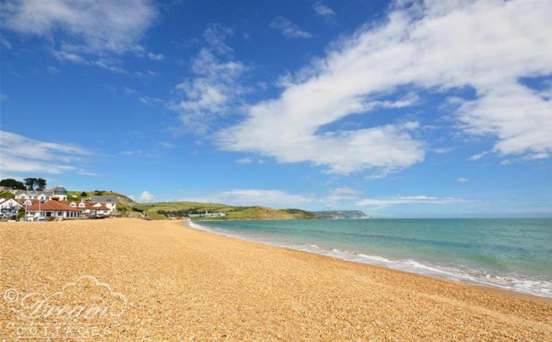 The beach nearby at Auberge, Weymouth, Dorset