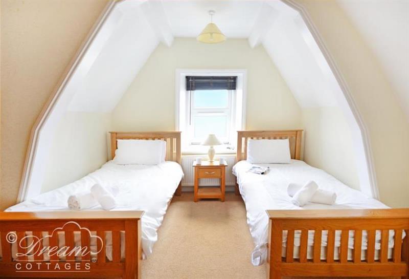 Twin bedroom at Auberge, Weymouth, Dorset