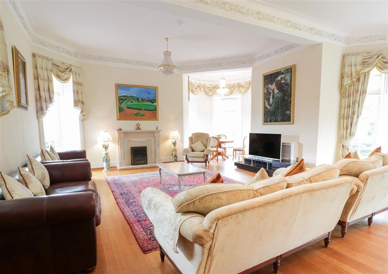 Enjoy the living room at Auchentroig House, Buchlyvie