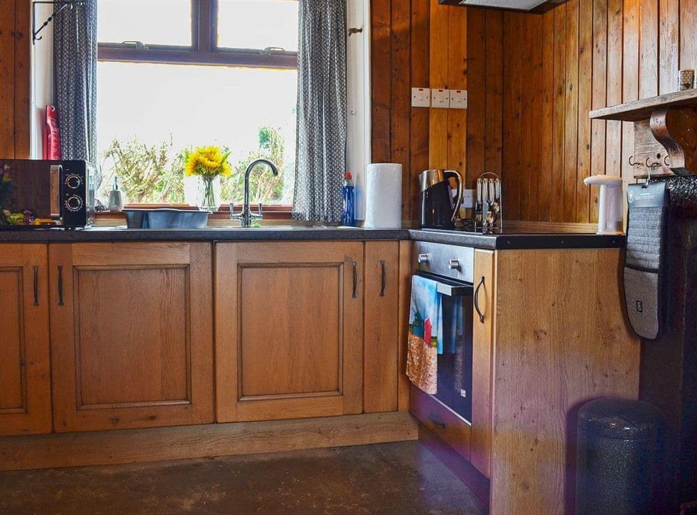 Kitchen at Auchmedden Cottage in Near Pennan, Aberdeenshire