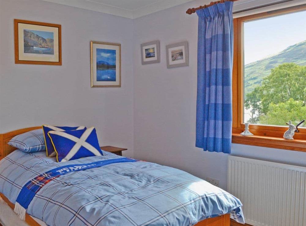 Bedroom at Auchraw Brae in Lochearnhead, Perthshire