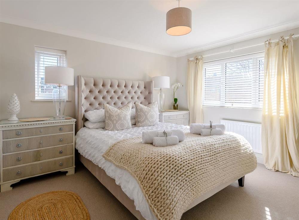Double bedroom at Auckland House in Brancaster Staithe, near Wells-next-the-Sea, Norfolk
