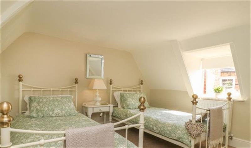One of the bedrooms at Audleby, Caistor