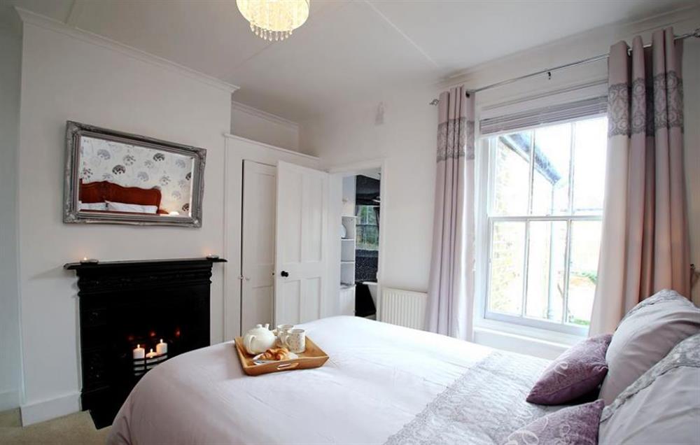 Double bedroom at Augustines Cottage, Canterbury, Kent