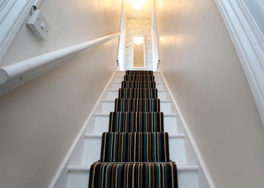 Stairs at Augustines Cottage, Canterbury, Kent